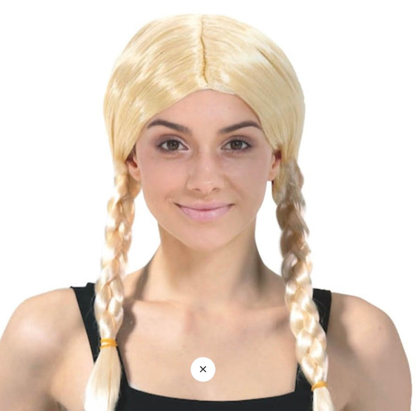 Plaited Wig (Blonde)